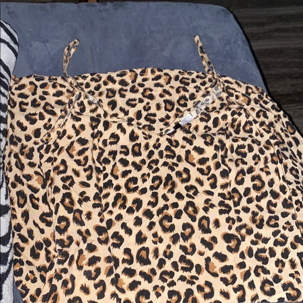 Xs short leopard print dress